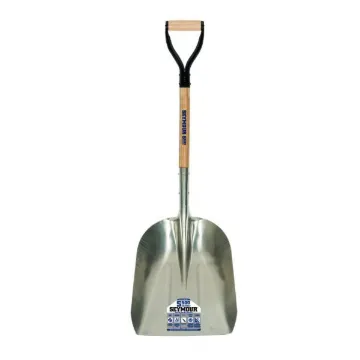 Seymour® 49062 S500 Industrial™ Western Pattern Grain Scoop, 29 in L Handle, 14-1/4 in L x 18 in W Blade, Aluminum Blade, Hardwood Handle