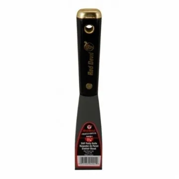 Red Devil® 4201 4200 Professional Putty Knife, 1-1/4 in W, High Carbon Steel Blade, Stiff Blade Flexibility