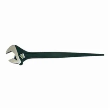 Crescent® AT215SPUD Adjustable Construction Wrench, 1-1/2 in Spud Handle Wrench, Black Oxide, 16 in OAL, Alloy Steel