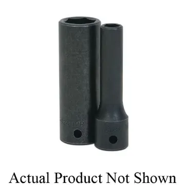 Williams  JHW14-640 SUPERTORQUE  Socket, Imperial, 1/2 in Square Drive, 1-1/4 in Deep Socket, 6 Points