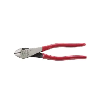 Klein® D228-8 Cutting Plier, 1-3/16 in Nominal, 0.813 in L x 1.188 in W x 0.813 in THK Steel Oval Jaw, 8.063 in OAL, Flush Cut
