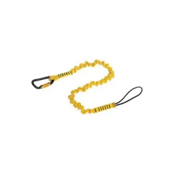 3M DBI-SALA Fall Protection 7100209333 Python® Safety® Hook to Loop Lanyard, 15 lb Capacity, Bungee/Tubular Webbing