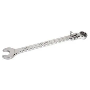 Williams  Tools@Height  JHW1222SC-TH SUPERCOMBO  SUPERTORQUE  Combination Wrench, 11/16 in, 12 Points, 10-1/4 in OAL, Stainless Steel, Polished Chrome