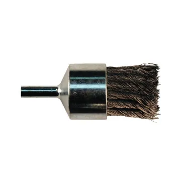 Anchor® 1EB20 End Brush, 1-1/8 in, Knot, 0.02 in, Carbon Steel Fill, 7/8 in L Trim