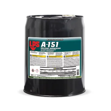 LPS® 04320 A-151 Solvent Industrial Degreaser, 20 oz Aerosol Can, Liquid, Clear/White, Characteristic