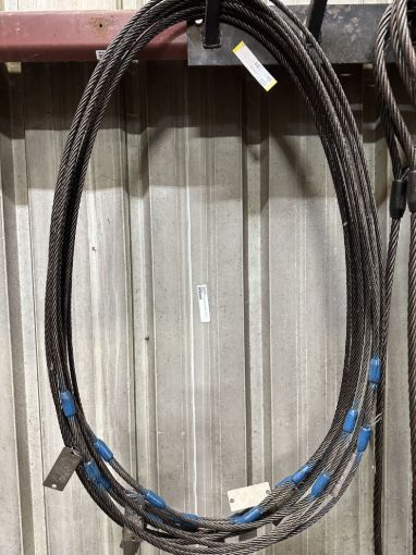 Picture of Lift-All® 38ENX2 Permaloc Domestic Wire Rope Sling, 3/8 in Dia Wire Rope, 2 ft L, Steel, Endless End Style