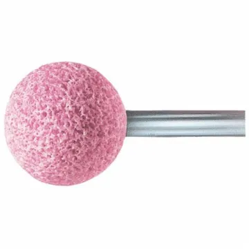 CGW® 35953 Premium Pink Mounted Point, A3 Tree Point, 7/8 in Dia x 2-3/4 in L Head, 1/4 in Dia Shank
