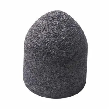 CGW® 49021 Grinding Cone, 2 in Max Diameter, 3 in THK Head, 16R Grit, Coarse Grade, Aluminum Oxide Abrasive