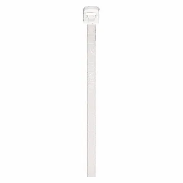 White Natural Nylon Cable Tie 8 in.