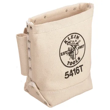 Klein® 5416T Tunnel Loop Bull Pin/Bolt Bag, Canvas, Natural