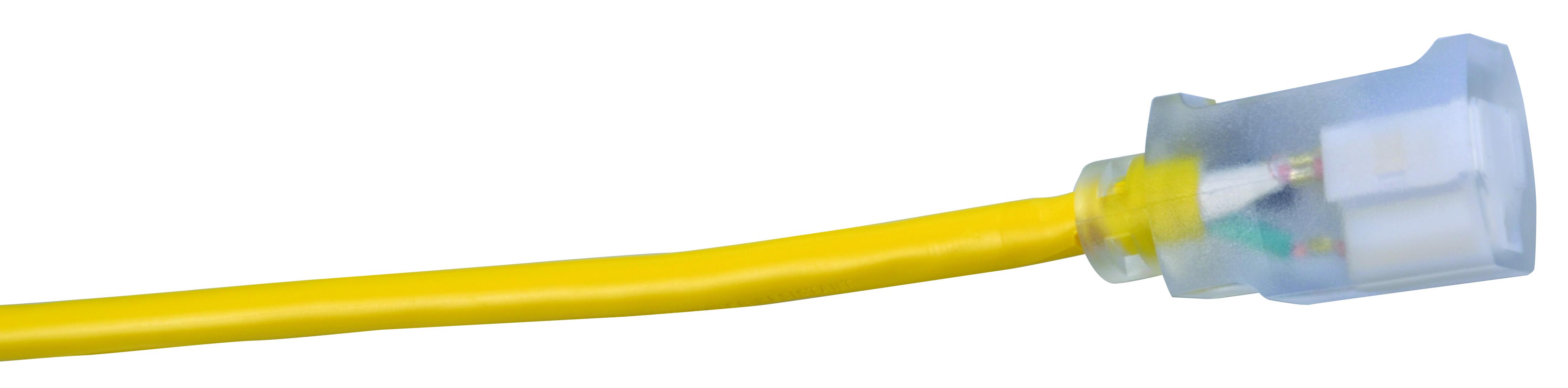 . Southwire® 2589SW0002 Type SJTW Extension Cord With Power Indicator ...