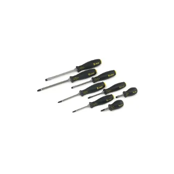 Titan 17208 Standard Screwdriver Set, 8 Pieces