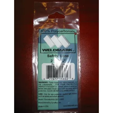 Weldmark Cover and Safety Lens Size:4.25in X 2in Clear(1 each)