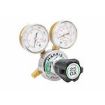 Picture of Harris® 3000510 25GX Medium to Heavy Duty Regulator, Gas Service Oxygen, CGA 540 Inlet x 9/16-18 rh Outlet, 2.5 in Gauge