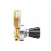 Picture of Harris® 3000510 25GX Medium to Heavy Duty Regulator, Gas Service Oxygen, CGA 540 Inlet x 9/16-18 rh Outlet, 2.5 in Gauge