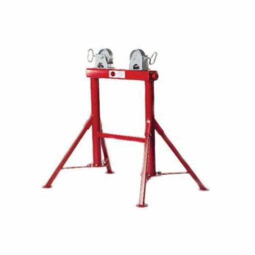 Picture of B&B Pipe and Industrial Tools 4300 Adjustable Four Leg Pipe Roller with Carbon Steel Wheel, Upto 36 in Pipe, 2500 lb Load, 32 in OAH