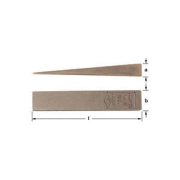 Picture of Ampco® W-8 Flange Wedge, 8 in L x 1-1/2 in W x 1 in H, Nickel Aluminum Bronze