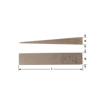 Picture of Ampco® W-8 Flange Wedge, 8 in L x 1-1/2 in W x 1 in H, Nickel Aluminum Bronze