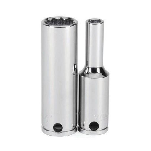 Picture of Williams® Tools@Height™ JHW31424-TH SUPERTORQUE® Socket, Imperial, 3/8 in Drive, 3/4 in Deep Socket, 12 Points