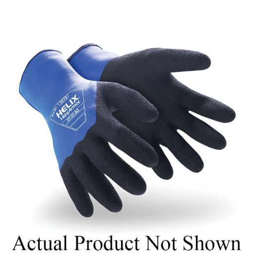 Picture of HexArmor® 3070-XL (10) 3070 Cut-Resistant Gloves, XL, 18 ga HPPE/Fiberglass, Knit Wrist Cuff, Resists: Abrasion and Cut, ANSI Cut-Resistance Level: A2, Paired Hand