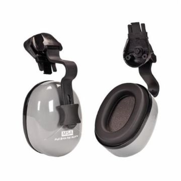Picture of MSA 10129327 Sound Control™/SH Dielectric Hard Hat Earmuffs, 25 dB Noise Reduction, Gray, ANSI S3.19-1974, CSA Class A
