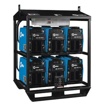 Welder 6-Pack Rack with 10KVA