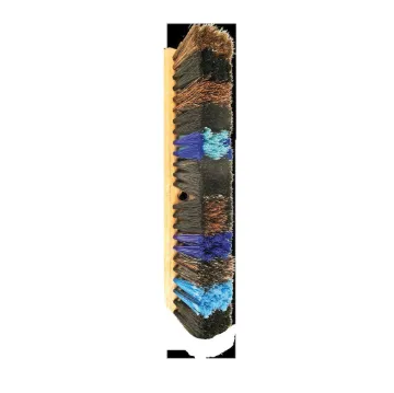 Osborn 0008122700 Medium Sweeping Floor Broom, 2-3/4 in L Trim, Black Tampico Mix Bristle