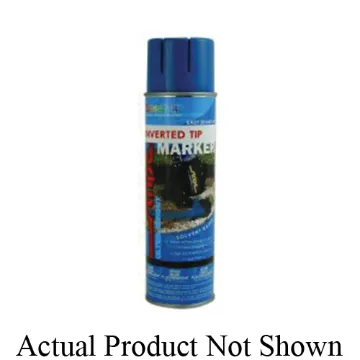 SEYMOUR® STRIPE® 20-631 Solvent Base Inverted Tip Marker, 20 oz Container, Aerosal Spray Form, Clear, 500 Linear-ft Coverage, 15 min Curing