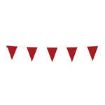 Picture of Cortina® 03-400-105 Pennant, 17 in H x 2 in W, 105 ft OAL, Red, Vinyl