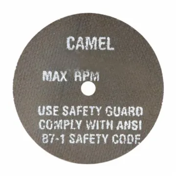 CGW® 35505 High Speed Premium Straight Cut-Off Wheel, 3 in Dia x 1/8 in THK, 3/8 in Center Hole, 24 Grit, Aluminum Oxide Abrasive