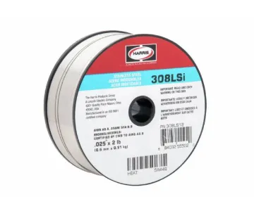 Harris® 308LSH8 MIG Wire, 0.045 in Dia Wire, 25 lb Container, 308LSi Stainless steel Wire