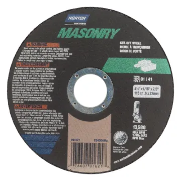 Norton® Metal RightCut™ 07660702757 All Purpose Small Diameter Cut-Off Wheel, 6 in Dia x 0.04 in THK, 7/8 in Center Hole, 60 Grit, Aluminum Oxide Abrasive