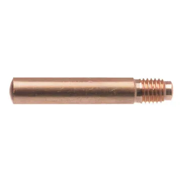 Tweco® 1140-1206 Heavy Duty Contact Tip, 0.073 in ID, 0.25 in OD, 1/4-28 UNF Thread, 1/16 in Wire, For Use With #2, #3 and #4 Guns, 122 DHP Copper Alloy