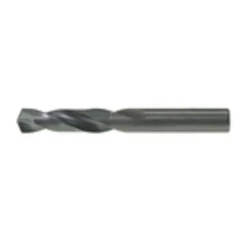 Drillco 380A028 Type C Heavy Duty Stub Length Screw Machine Length Drill, #28 Drill - Wire, 0.0591 in Drill - Decimal Inch, HSS, Black Oxide