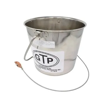 GTP GTP-3905-2 Bucket, 2-1/4 gal Capacity, Stainless Steel