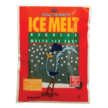 Road Runner® 16770014 Ice Melter Compound, 50 lb, Bag Connection, -15 deg F, White, Potassium Chloride, Sodium Chloride, Magnesium Chloride