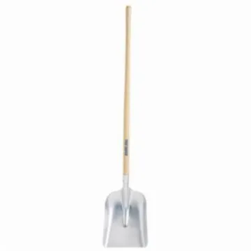 True Temper® 1634100 General Purpose Lightweight Snow Shovel, 11 in H x 14 in W, Aluminum Blade, 48 in Handle Length