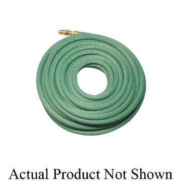Best Welds® 1/4X1-BLK-25-ARGON Single Line Welding Hose With Argon Fittings, 1/4 in ID, 25 ft Hose Length, 200 psi