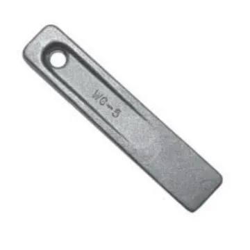 KEN FORGING 951 Self-Colored Set-Up Wedge, 5 in L x 1 in W, Drop Forged Carbon Steel