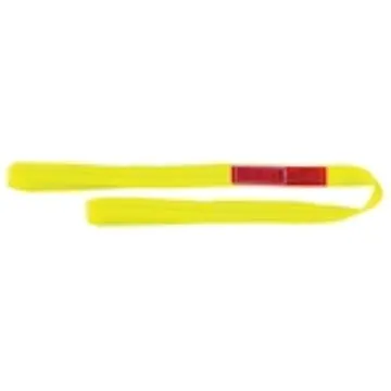 Lift-All® Webmaster® 1600 EE2802DFX8 Flat Eye and Type 3 Eye Web Sling, 8 ft L x 2 in W, 6400 lb, Polyester