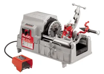 RIDGID® 93287 535 Kit Threading Machine Kit, 1/2 to 2 in Pipe, 38-1/8 in L x 20-1/2 in W, 1/4 to 2 in Bolt, 115 VAC, 1/2 hp, 36 rpm Speed