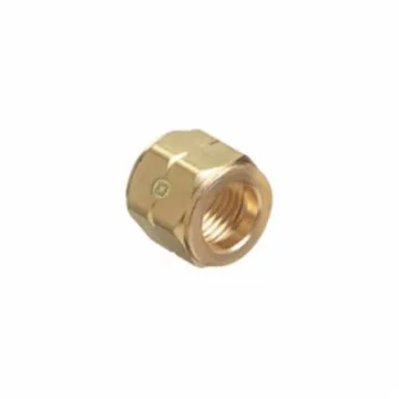 Western Enterprises® 312-8 Hex Hose Nut, 9/16-18 LH Female, 200 psi, Brass