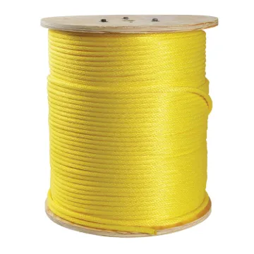 Erin Rope SBMFP101000 12/20-Carrier Solid Braided Multi-Filament Rope, 5/16 in Dia x 1000 ft L, Red, Polypropylene
