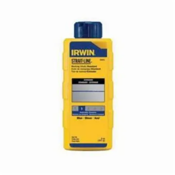 Irwin® Strait-Line® 65101 Standard Marking Chalk, Blue, 5 lb Capacity, Bottle Package