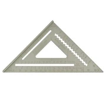 Johnson RAS-120 Rafter Angle Square With Instruction Manual, 12 in, Aluminum