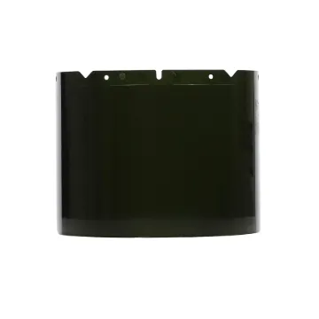 MSA V-Gard® 10115861 Molded Visor, Polycarbonate, 8 in H x 17 in W x 0.098 in THK Visor, For Use With MSA V-Gard® Frames and Headgears, ANSI/ISEA Z87.1-2010, CSA Z94.3, EN 166 (4-3/3MSA 1BT9), 5 IR Lens Shade