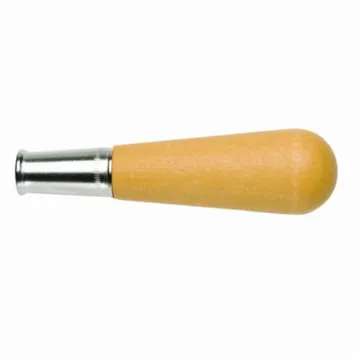 Crescent® 21471N File Handle, 1-5/8 in Dia Handle, 5-3/4 in L, File Size Compatibility 14 in Flat, 12 in Half Round File, Wood, Yellow