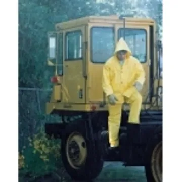 Picture of MCR Safety 3003X3 Wizard Cyclone 3003 3-Piece Rainwear suit, Unisex, 3XL, Yellow, Nylon/PVC, 54 in Waist, 31-1/2 in L Inseam, Detachable Hood