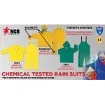 Picture of MCR Safety 3003XL Wizard Cyclone 3003 3-Piece Rainwear suit, Unisex, XL, Yellow, Nylon/PVC, 50 in Waist, 29-1/2 in L Inseam, Detachable Hood
