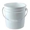 Picture of Cincinnati 227011 Bucket, 1 gal Capacity, Plastic, White/black